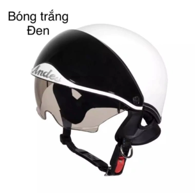 Nón bảo hiểm nửa đầu ANDES 3S M139 - Giấu kính, tháo lót, giá chỉ 450.000đ