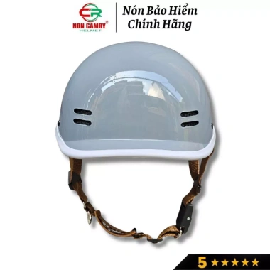 Nón bảo hiểm nửa đầu cá heo CAMRY HELMETS an toàn thời trang, đa màu, free size 55‑58cm - Giá chỉ 151.999 VND