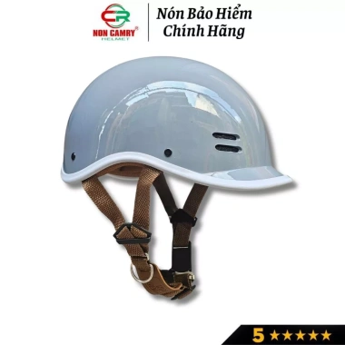 Nón bảo hiểm nửa đầu cá heo CAMRY HELMETS an toàn thời trang, đa màu, free size 55‑58cm - Giá chỉ 151.999 VND 9 Nón bảo hiểm nửa đầu cá heo CAMRY HELMETS an toàn thời trang, đa màu, free size 55‑58cm - Giá chỉ 151.999 VND 9