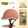 Nón bảo hiểm nửa đầu CÁ HEO Freesize nam nữ, vòng đầu 52-57cm, giá ưu đãi 195.000₫