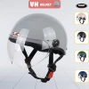 Nón bảo hiểm nửa đầu có kính BKTec SJC vòng đầu 56‑59cm – chính hãng, chỉ 129k 8