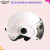 Nón bảo hiểm nửa đầu GRS A33K trắng, kính bảo vệ, giá ưu đãi 239.000 VND, đa màu