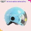 Nón bảo hiểm nửa đầu GRS A33K trắng, kính bảo vệ, giá ưu đãi 239.000 VND, đa màu 2