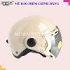 Nón bảo hiểm nửa đầu GRS A33K trắng, kính bảo vệ, giá ưu đãi 239.000 VND, đa màu 5