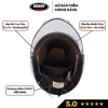 Nón bảo hiểm SUNDY Helmets 3/4 chính hãng an toàn thời trang cá tính Freesize 56-59cm giá 363.000đ 5