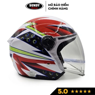 Nón bảo hiểm SUNDY Helmets 3/4 chính hãng an toàn thời trang cá tính Freesize 56-59cm giá 363.000đ 8 Nón bảo hiểm SUNDY Helmets 3/4 chính hãng an toàn thời trang cá tính Freesize 56-59cm giá 363.000đ 8