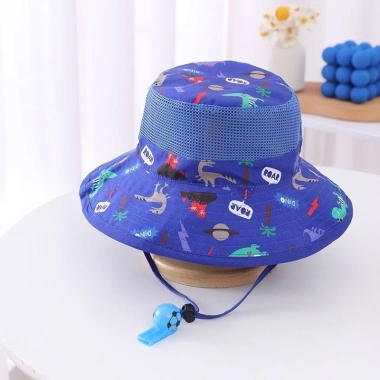 Nón bé rộng vành có còi - Mũ đi nắng thời trang, chống nắng phong cách biển mùa hè 6 Nón bé rộng vành có còi - Mũ đi nắng thời trang, chống nắng phong cách biển mùa hè 6
