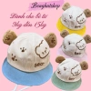 Nón bucket tai bèo gấu bear 1-3 tuổi Nón vành cho bé trai bé gái giảm còn 55.000đ