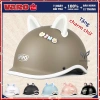 Nón Cá Heo VAROHELMET Freesize - Tặng Charm Chữ, Bảo Hiểm Chuẩn, Giá 295k