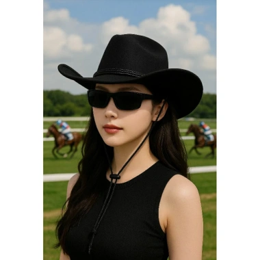 Nón cao bồi nam nữ vành rộng uốn cong logo ngôi sao chất liệu nỉ – Giá 149.000₫ 9 Nón cao bồi nam nữ vành rộng uốn cong logo ngôi sao chất liệu nỉ – Giá 149.000₫ 9