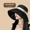 Nón chống nắng rộng vành LIKE-MCN01 UV cao, che nắng nữ đi biển, giá ưu đãi 60k 7