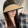 Nón chóp nữ nón cói nửa đầu Hot Trend - vành rộng chống UV, giảm còn 25.000 (gốc 32.000) - Fashinrandy 5