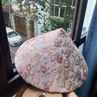 Nón lá bọc ren 30cm cho bé Đơn đi sau Tết, nhẹ thoáng mát, giá ưu đãi 149.000₫