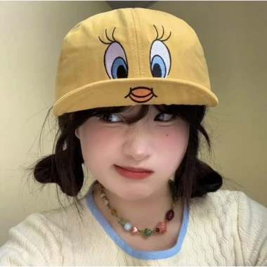 Nón mũ thời trang nữ họa tiết Vịt mắt to siêu cute - Quà sinh nhật đẹp, ý nghĩa, giá chỉ 58.100₫