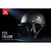 Nón Nửa Đầu Falcon F23 Carbon Chính Hãng – Siêu Nhẹ, Vành Nắng, Giá 1.7 Triệu 2