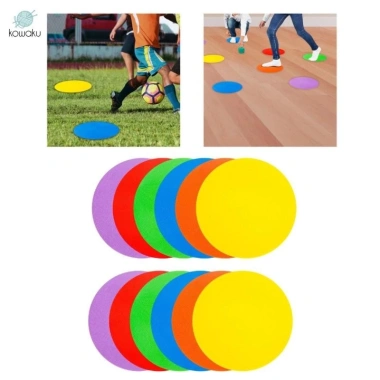 Nón Phẳng Đánh Dấu Màu Dụng Cụ Huấn Luyện Tốc Độ Ngồi Điểm Thể Dục Giá 288k 7