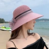 Nón rộng vành nơ hoa thời trang nữ tính - Giá chỉ 124.945₫, giảm tới 30% 2