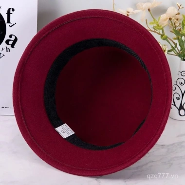 Nón Rượu Vang Đỏ Dành Cho Phụ Nữ Trung Niên, Mùa Xuân Thu - Vành Lớn Chống Nắng 8