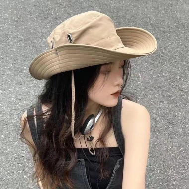Nón Tai Bèo chống nắng cao cấp, rộng vành, dây rút điều chỉnh - Mũ Bucket chỉ 58,999₫ 8
