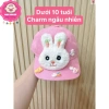 Nón tai bèo họa tiết gấu dâu Lotso xinh xắn, vải xốp nhung kaki, dây đeo, cho bé gái, giá chỉ 59.000 7