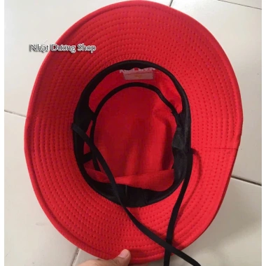 Nón tai bèo lá cờ Việt Nam size rộng, vành 7cm, vải cotton thoáng mát, may lưới bên hông - Giá chỉ 47.900₫ 9