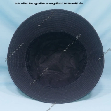 Nón tai bèo nam nữ mũ bucket thêu chữ, vải cotton thoáng mát, giá chỉ 34.800₫ 4 Nón tai bèo nam nữ mũ bucket thêu chữ, vải cotton thoáng mát, giá chỉ 34.800₫ 4