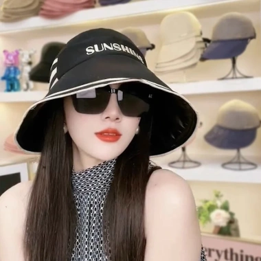 Nón Tai Bèo Rộng Vành Chống Tia UV Tím Thiết Kế Mới Thời Trang Xuân Hè Nữ