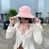 Nón tai bèo rộng vành tua rua xỏ hạt hoa nhiều màu - Mũ bucket chống nắng thể thao nam nữ NBLTHH01 4