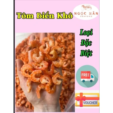 Nõn Tôm Biển Phơi Sấy Khô Ngon Ngọt - Dinh Dưỡng Cao, Không Chất Bảo Quản, Giá 200k (Giảm từ 248k)