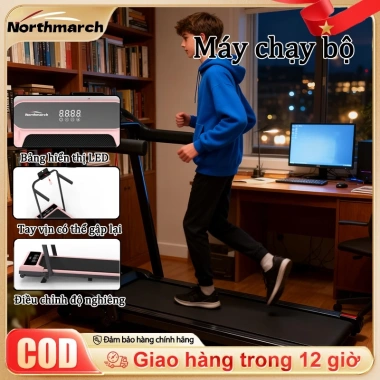 Northmar Cod Máy chạy bộ đa năng trong nhà – Chống ồn, chống sốc, gập gọn, chỉ 2.158.800₫