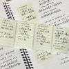 Note kẻ ngang NO60 dán được, dễ viết, dạng kéo - Hộp 100 tờ phong cách Hàn Quốc 6