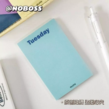 Note Pad Dopamine Màu Hàng Tuần Không Dính Học Tập Sáng Tạo Văn Phòng ORBV 53.091₫
