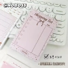 Notepad Phong Cách Hàn Quốc Nơ Học Sinh 50 Tờ Tin Nhắn A7 PB7A - Sổ Tay Giá Rẻ 7