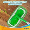 Novaspark 6 Khăn Lau Nhà Microfiber Giặt Được Dày Mềm Không Rơi Thay Thế Vải Gia Đình Giá 69.336₫ 3