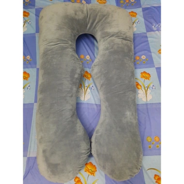 NOWSHIP Gối Bầu Chữ U Vải Nhung Mịn Cao Cấp - Khóa Kéo tiện lợi, Giá 229.000₫ 6