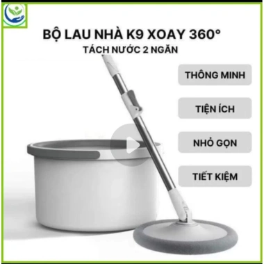 NPP Phương Đông - Bộ chổi lau nhà tách nước xoay 360 độ, tay cầm chắc, sạch bền đẹp, chỉ 200.000 VND 10 NPP Phương Đông - Bộ chổi lau nhà tách nước xoay 360 độ, tay cầm chắc, sạch bền đẹp, chỉ 200.000 VND 10