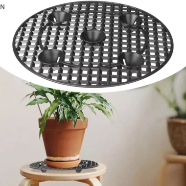 NS 1 Cây Nồi Thang Máy Hạng Nặng Vật - Chân Đế 20/30/40cm, Chậu Cây Đĩa Ngăn Xoay, Bảo Vệ Sân De Tầng - Giá 51.150 VND
