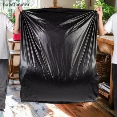 NS 100 Túi Đựng Rác Nhựa Dùng Một Lần 50x60cm Dung Tích Lớn Độ Dày Chống Rò Rỉ Ngoài Trời