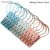 NS 12 gói Móc Treo Quần Áo Gia Đình Đường Dây Chống Gió, Kẹp Để Sấy Quần Áo, Tất, Quần Lót - Giá 56.100đ 10