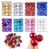 NS 24 Đồ Trang Trí Giáng Sinh 3cm Quả Bóng Cây Mặt Dây Chuyền Lễ Hội Giá 65.890 VND 6