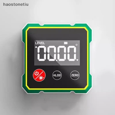 NS 360° Công cụ tìm góc kỹ thuật số từ tính, thước đo Laser Type-C sạc LCD