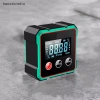 NS 360° Công cụ tìm góc kỹ thuật số từ tính, thước đo Laser Type-C sạc LCD 5