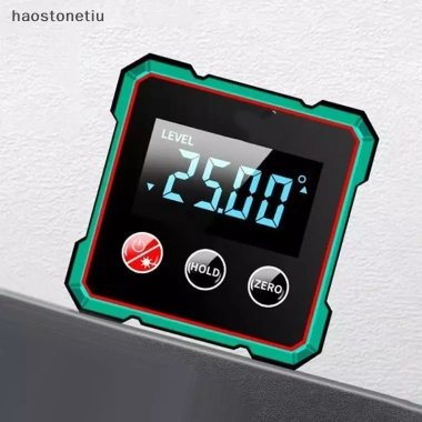 NS 360° Công cụ tìm góc kỹ thuật số từ tính, thước đo Laser Type-C sạc LCD