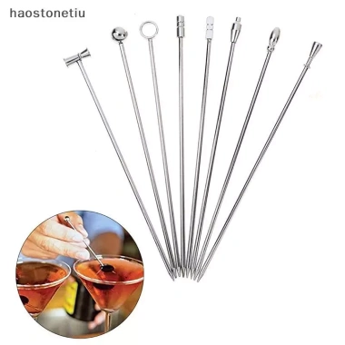 NS 4 Ly Thép Không Gỉ Cotail Stis Fruit Đồ Uống Tái Dụng, Martini Pis, Giá 50.050₫