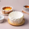 NS 50 chiếc khay ly bánh giấy 3.5-8 inch, tiệc cưới, bánh phô mai nướng, muffin 6