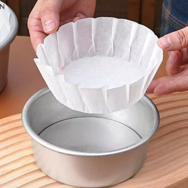 NS 50 chiếc khay ly bánh giấy 3.5-8 inch, tiệc cưới, bánh phô mai nướng, muffin 7