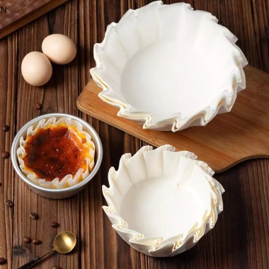 NS 50 chiếc khay ly bánh giấy 3.5-8 inch, tiệc cưới, bánh phô mai nướng, muffin 8