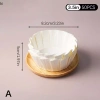 NS 50 chiếc khay ly bánh giấy 3.5-8 inch, tiệc cưới, bánh phô mai nướng, muffin 10