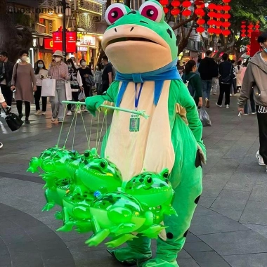 NS Đèn Phát Sáng Bơm Hơi Xanh Lá Cây Bó Ếch Toad Ballon Rừng Động Vật - Đồ Chơi Trẻ Em Trang Trí Đám Cưới Giá 52.704 VND