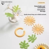 NS Thảm Trải Bàn Hình Cây Chống Bỏng, Chịu Nhiệt, Chống Bẩn, Trivets Đĩa Nóng, Coaster Daisies Ấm Trà Lẩu